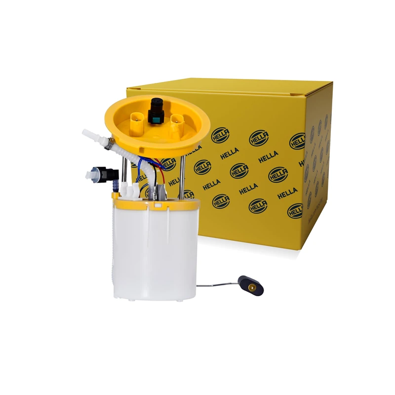 HELLA 8TF 358 303-921 Fuel Feed Unit - Electric - 4-pin connector - with gasket/seal/with fuel sender unit