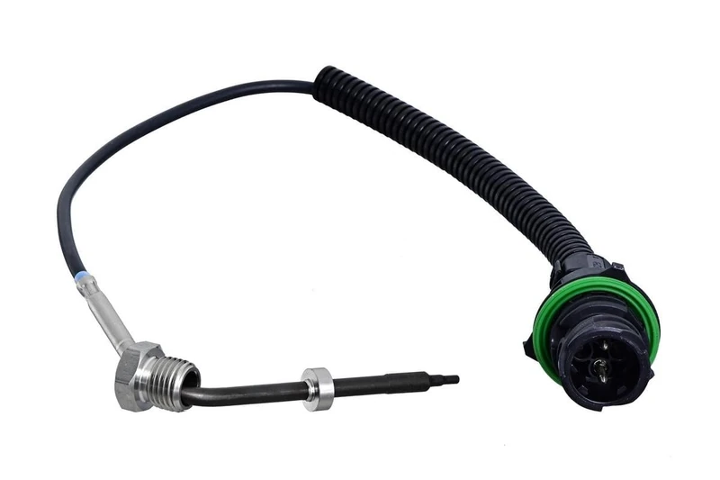 HELLA 6PT 358 181-941 Sensor, exhaust gas temperature - 2-pin connector - Bolted - Cable: 300mm
