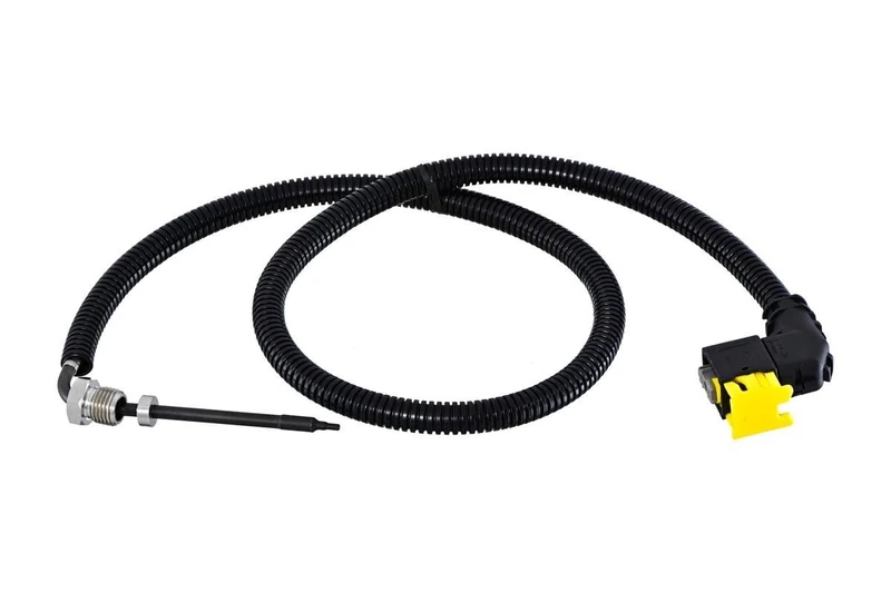 HELLA 6PT 358 181-911 Sensor, exhaust gas temperature - 2-pin connector - Bolted - Cable: 740mm