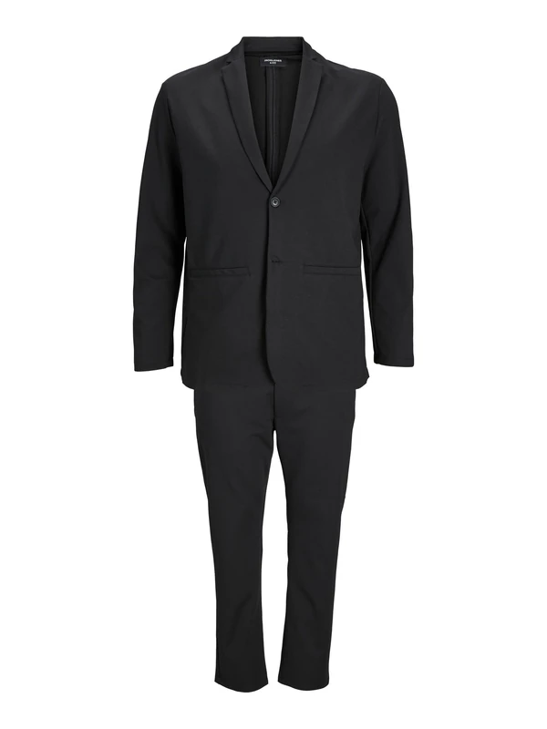 JACK&JONES PLUS Men's Jprblabeck Suit Pls, Black, XXXXXL