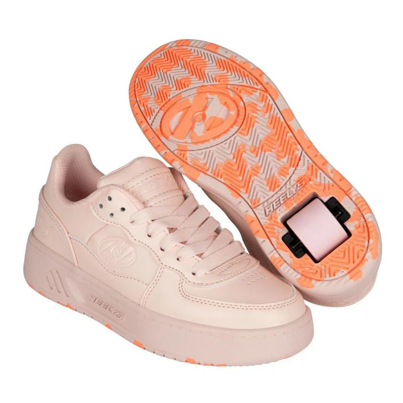 Heelys Rezerve Low (HE101433H) Kids Trainers, Soft Pink/Pink Confetti, 3