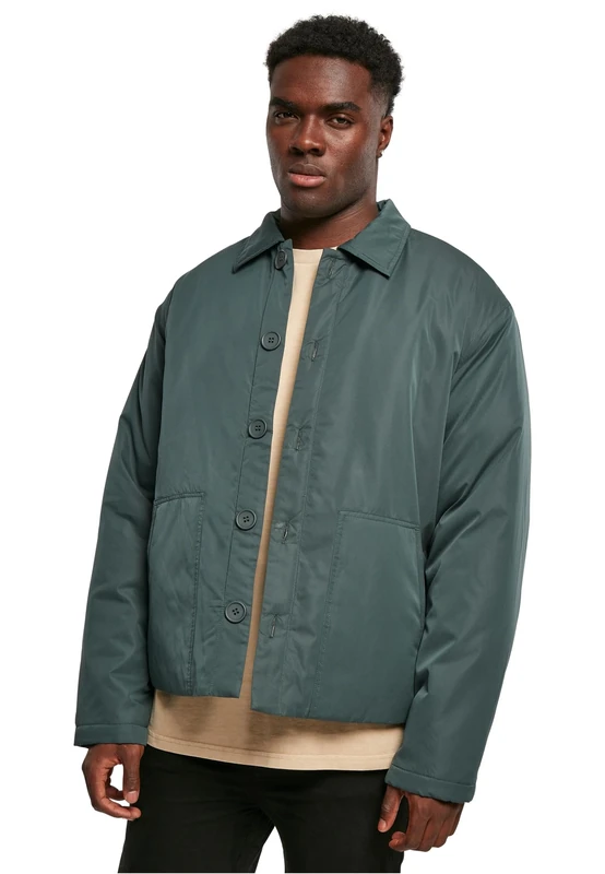 Urban Classics Women's Utility Jacket, Bottlegreen, S
