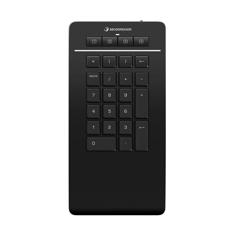 3Dconnexion Numpad Pro Bluetooth USB-C Wireless Number Keypad - Matte Black
