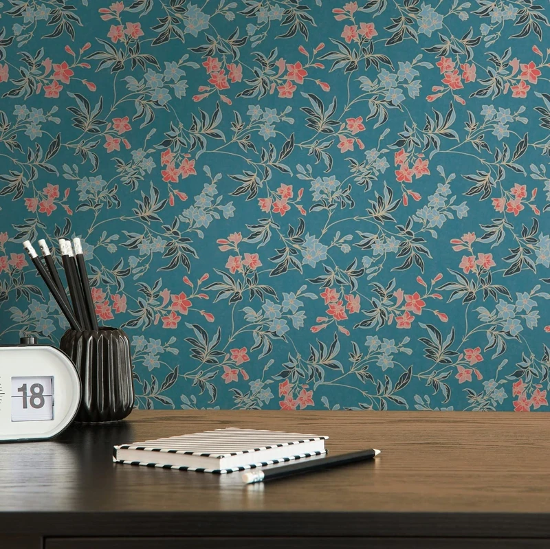 A.S. Création Architects Paper Art of Eden 390634 Non-Woven Floral Wallpaper 10.05 m x 0.53 m Made in Germany