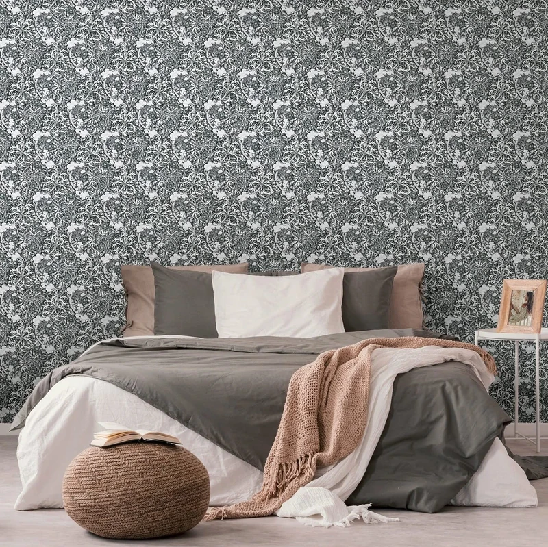 A.S. Création Architects Paper Art of Eden 390595 Non-Woven Floral Wallpaper 10.05 m x 0.53 m Made in Germany