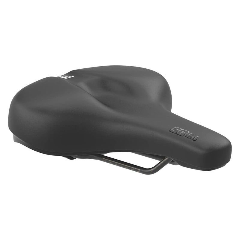 621 M-D Active 2.1, City & Comfort SQlab Bicycle Saddle, Black