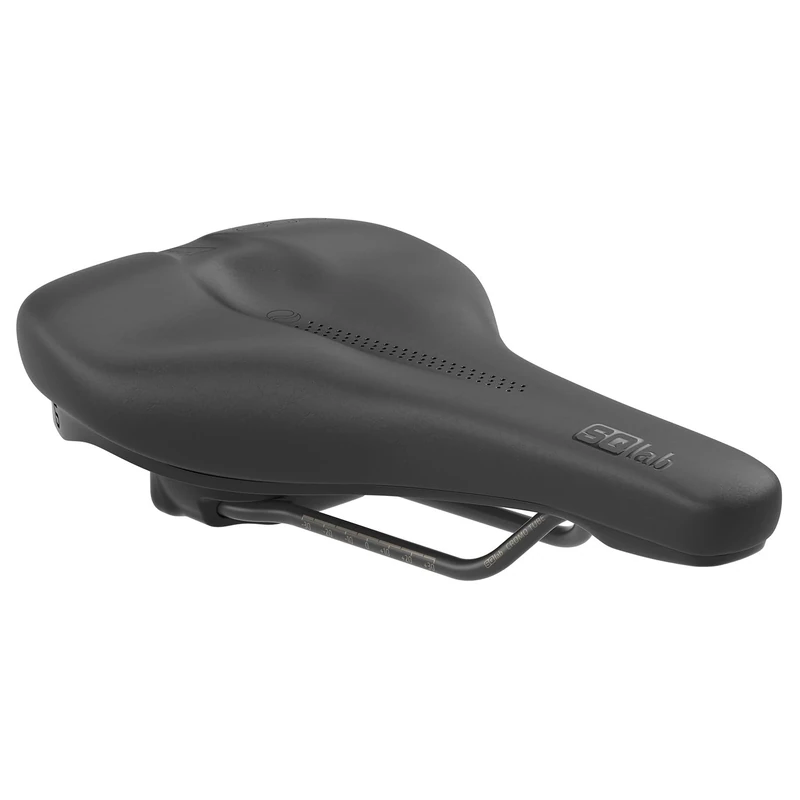 SQlab 602 Ergolux Active 2.1 Trekking & City Bicycle Saddle SQlab Black 14 cm