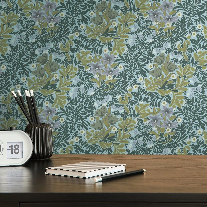 A.S. Création Architects Paper Art of Eden 390572 Non-Woven Floral Wallpaper 10.05 m x 0.53 m Made in Germany