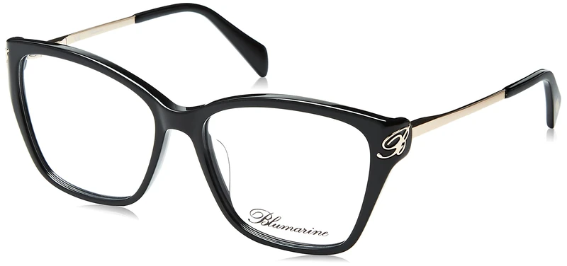 Blumarine VBM788 0700 Unisex Acetate and Metal Eyewear 55mm