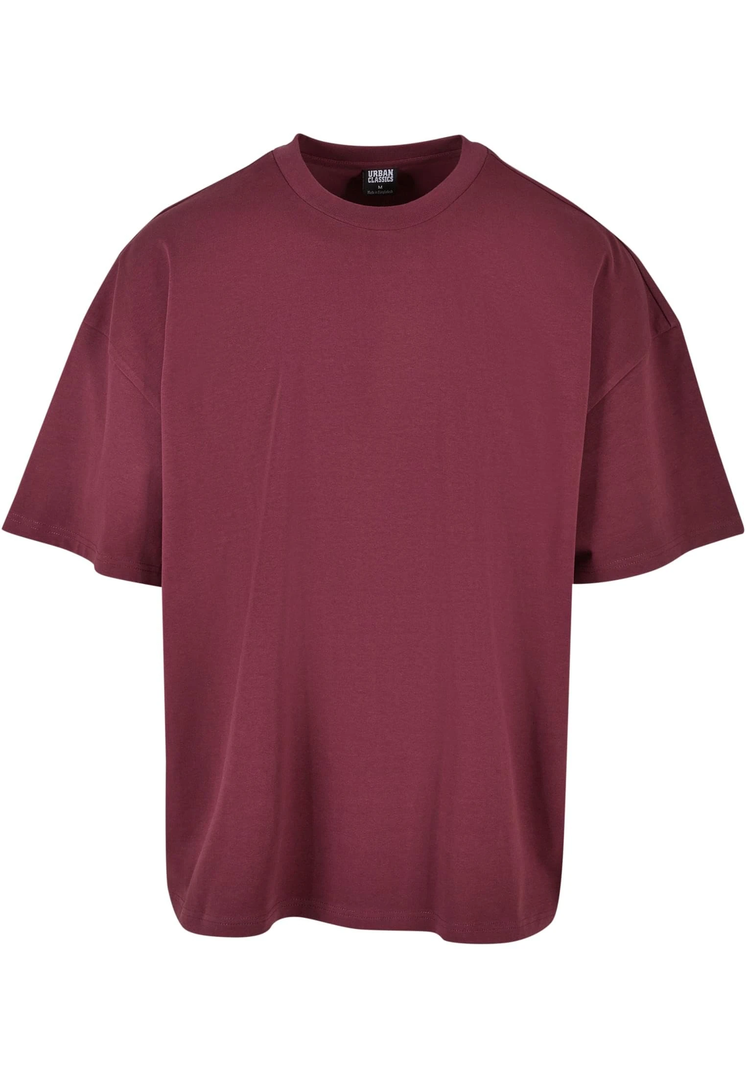 Urban Classics Men's Ultra Heavy Oversized Tee T-Shirt, Cherry, M