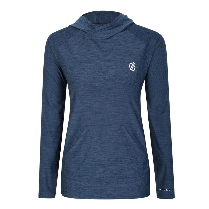 Dare 2b Womens Sprint City Hoodie Moonlight Denim Marl 18 - Image 1