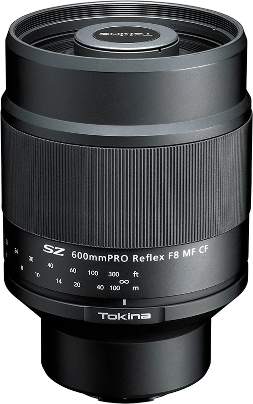 TOKINA SZ-Pro 600mm F8 MF compact catadioptric tele-lens for Sony E mount