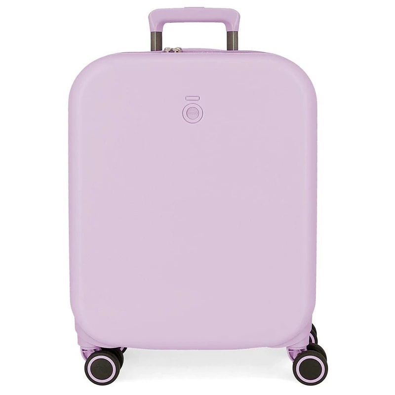Enso Annie Purple Cabin Suitcase 40x55x20 cm Rigid ABS Integrated TSA Closure 37L 2.74 kgs 4 Double Wheels Expandable Hand Luggage