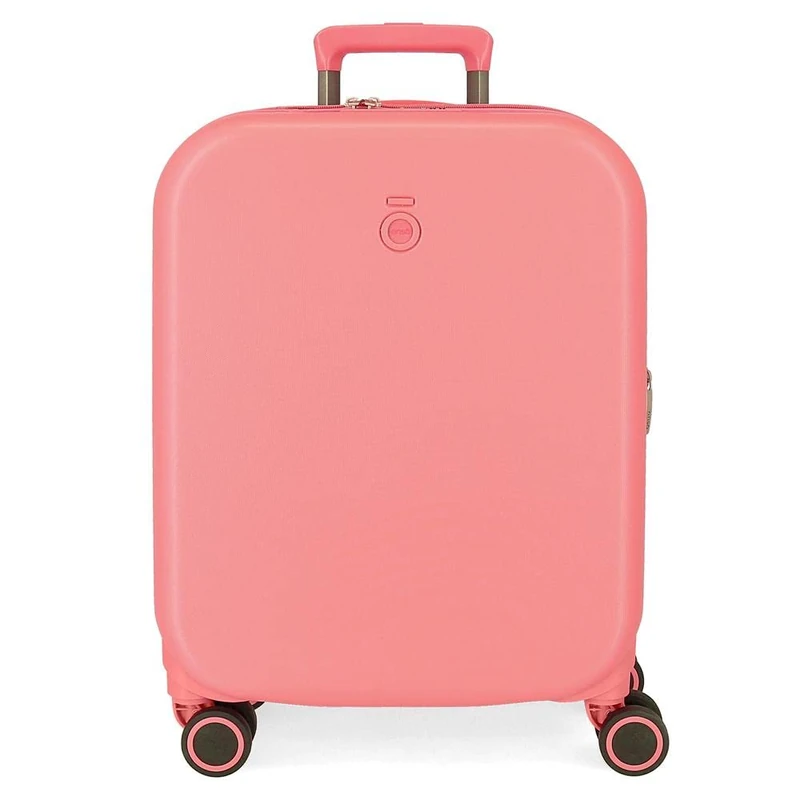 Enso Annie Cabin Suitcase Orange 40x55x20 cm Rigid ABS Integrated TSA Closure 37L 2.74 kgs 4 Double Wheels Extendable Hand Luggage