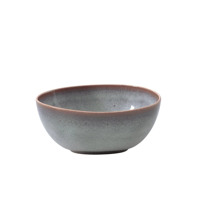 like. by Villeroy & Boch - Lave beige serving bowl 25.5 x 25 x 11 cm, serving bowl beige, earthenware, 2,200 ml