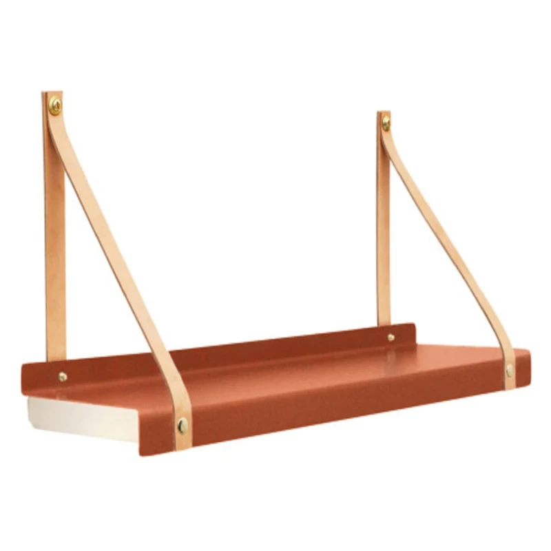 Lundqvist Copenhagen Shelfie Terracotta Shelf with Light