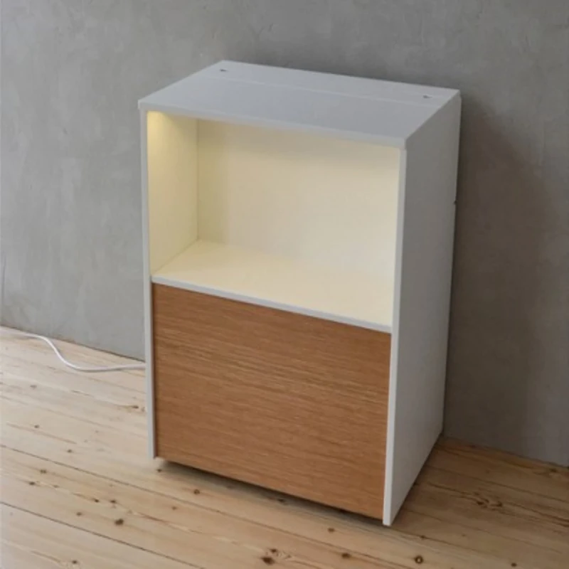 Lundqvist Copenhagen Check Storage Shelf 72 cm Height White