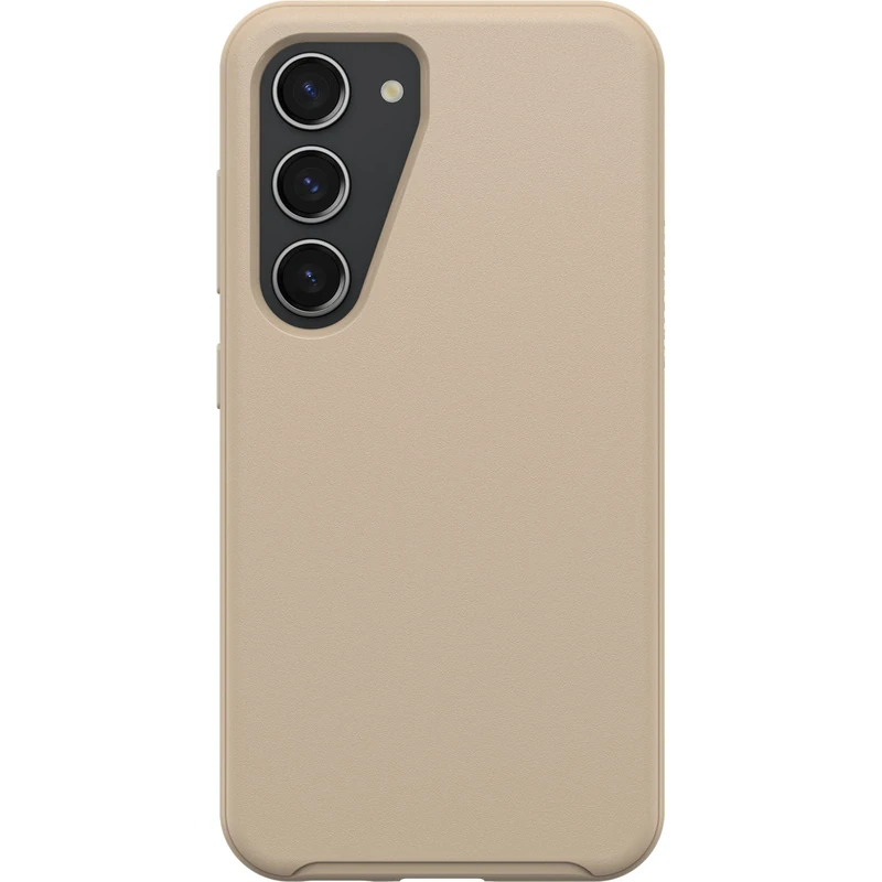 OtterBox Symmetry Series case for Galaxy S23 - Dont Even CHAI Grey (Beige)