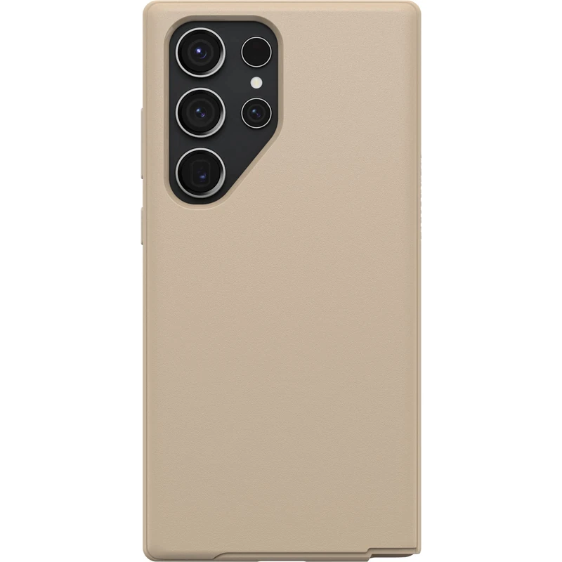OtterBox Galaxy S23 Ultra Symmetry Series Case - DONT EVEN CHAI GREY (Beige), Ultra-Sleek, Wireless Charging Compatible, Raised Edges Protect Camera & Screen - Image 1