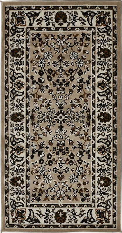 andiamo Classic Oriental Woven Rug with Oriental Patterns and Ornaments Beige 160 x 230 cm