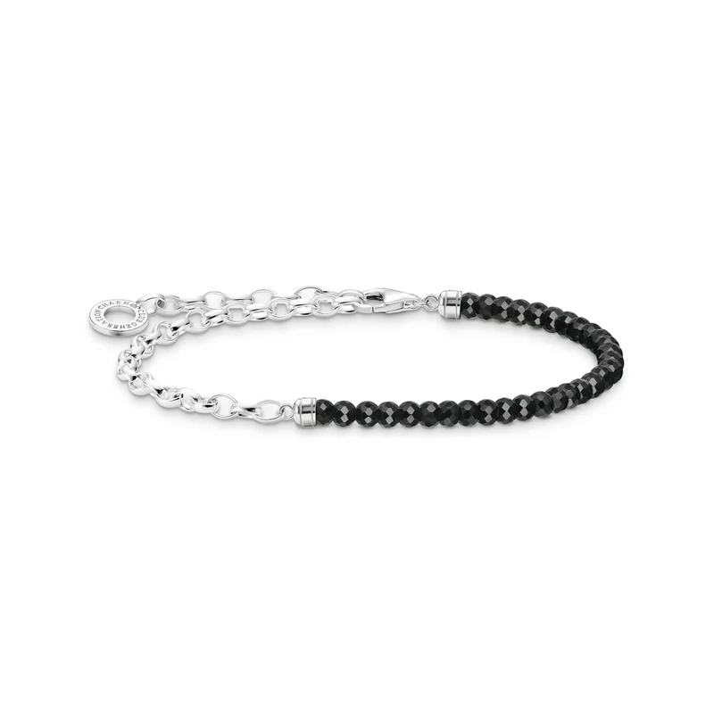 Thomas Sabo Bracelet with black pearls 925 Sterling Silver