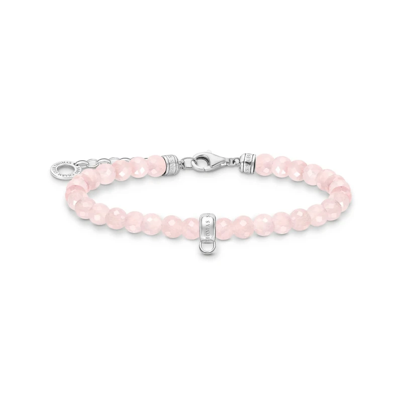 Thomas Sabo Bracelet with pink pearls 925 Sterling Silver