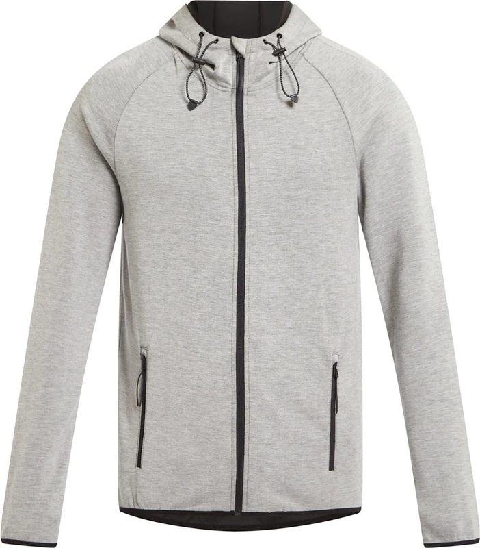 Energetics Toddy VII Men's Hooded Jacket M Melange/Grey Dark - L