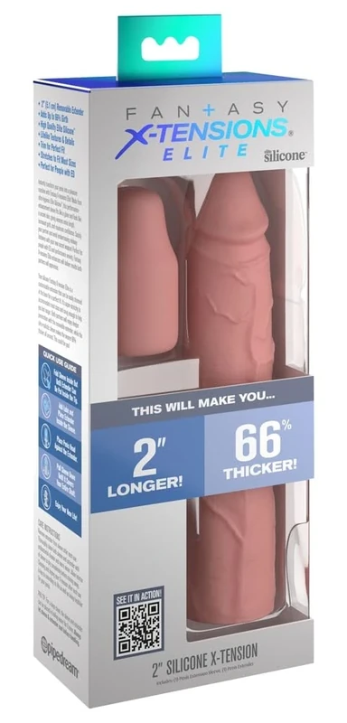 Fantasy X-Tensions Elite Penis Cuff Hautfarben Hell 20.3