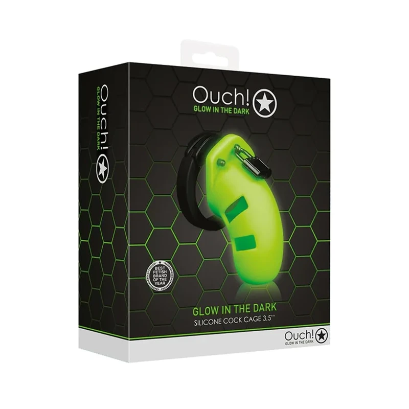 Ouch! Erotic Games-OU729 Neon Green/Black One Size