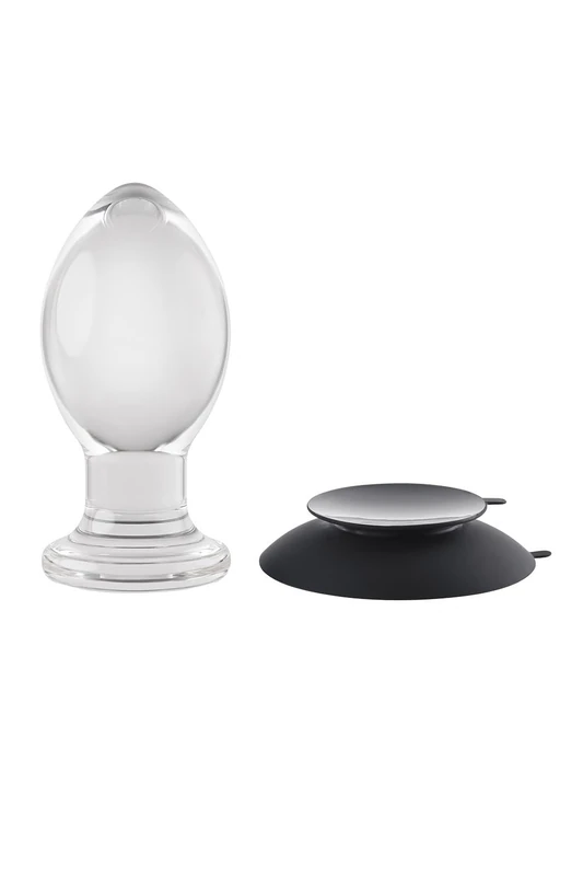 Gender X X Crystal Ball Clear Anal Plug Clear 13.7 cm