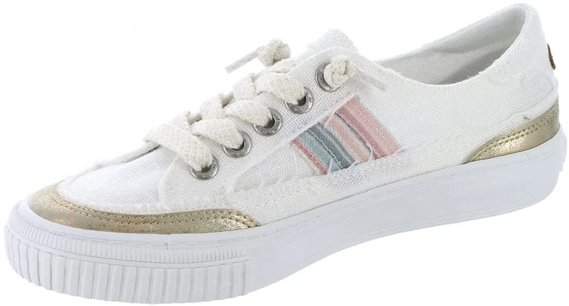 Blowfish Malibu Women's Alex Sneaker, White, 7 UK