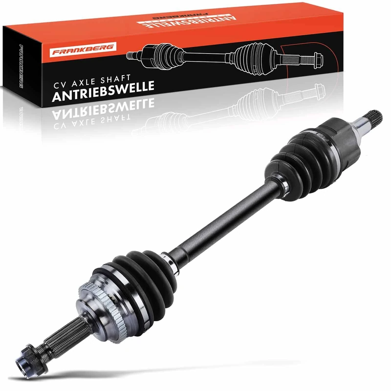 Frankberg Joint Kit Drive Shaft CV Joint Kit with ABS Ring Front Axle Left Compatible with Yaris NCP1 NLP1 SCP1 Yaris P1 Yaris Verso NCP2 NLP2 Replace# 4342052060