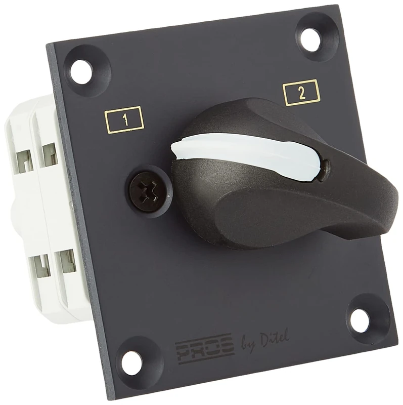 PROS Unisex Adult NPE-177 Module Selector 2P 3 POS. 1-0-2 20A, Multicoloured, Standard