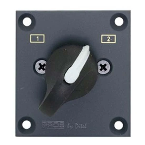 PROS Unisex Adult NPE-709 Module Selector 2 Polos 2 POS. 1-2 40A 12/24 (Verde), Multicoloured, Standard