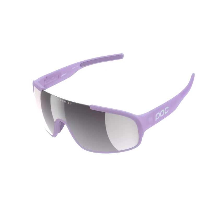 POC Crave Sunglasses - Feature a lightweight, flexible and durable grilamid frame and grippy rubber nose making the sunglasses suitable for sport activities