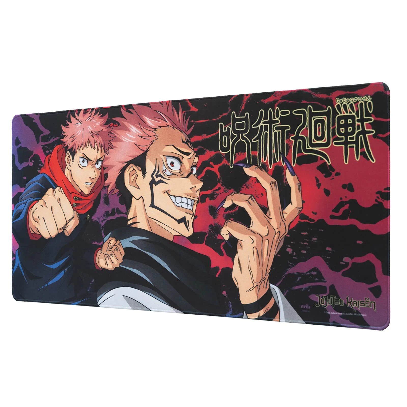 Grupo Erik XXL Mouse Pad - Jujutsu Kaisen Gifts | Gaming Desk Mat 31.5 x 13.8 inches, Non-Slip Rubber Keyboard & Mouse Mat Large | Gaming Gifts Gamer