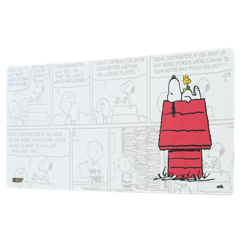 Grupo Erik Large Mouse Mat - Snooppy Gifts for Dog Lovers | Gaming Mouse Pad XXL 80 x 35 cm - 31.5 x 13.8 in, Desk Mat Large, Gaming Desk Accessories | Dog Gifts under 20 Pounds