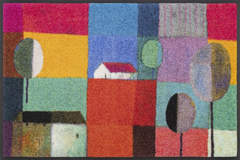 wash+dry Bel Villaggio Door Mat 50 x 75 cm Washable Inside and Outside - Image 1
