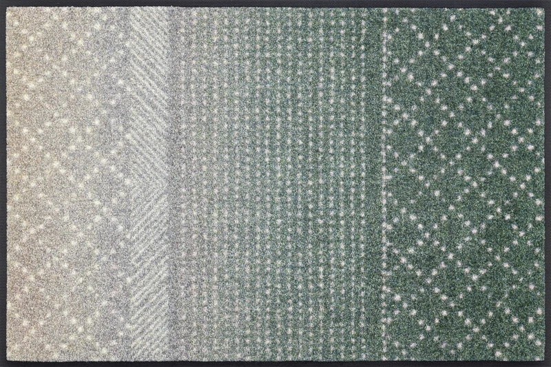 Wash+Dry Doormat Green Desert 50 x 75 cm Washable Inside and Outdoor Use