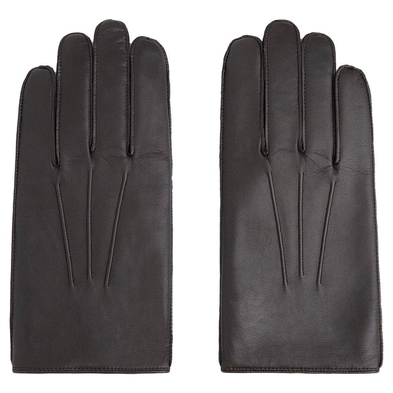 Hackett London Men's Portland Touch Glove, Brown (Brown), M