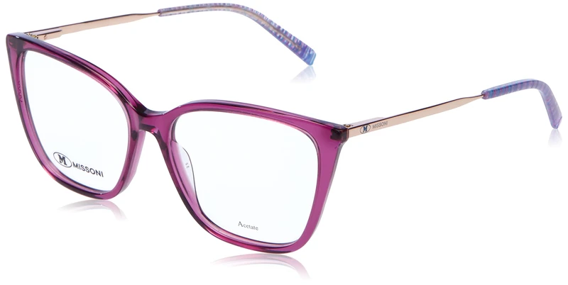 M MISSONI MMI 0123 0T7 PLUM 54/15/145 WOMAN Eyewear Frame