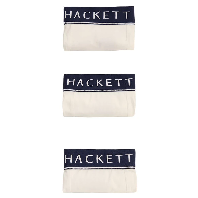 Hackett London Men's CORE TK 3P, White (White), S