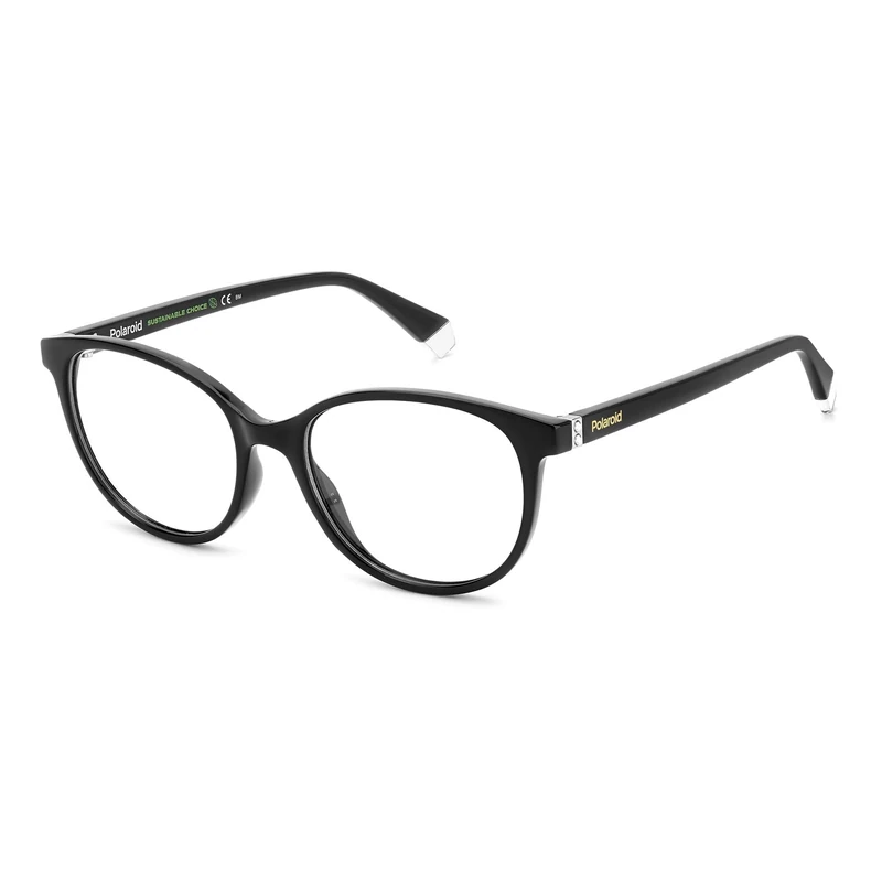 Polaroid Pld D467 807/17 BLACK Eyewear Women's Injected, Standard, 54