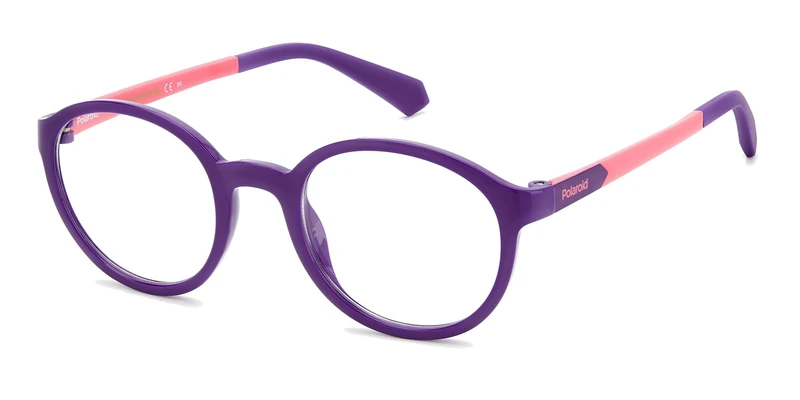 Polaroid Kids Pld D830 365/20 VIOLET FUCHS Eyewear Baby Girls Polycarbonate, Standard, 46