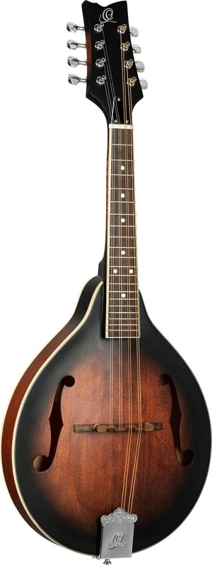 Ortega Guitars A-Style Mandolin Acoustic – F-Holes – Americana Series – Spruce / Maple, Brown (RMA30-WB)
