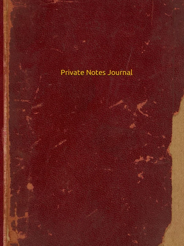 Private Notes Journal: The Art of the past made modern