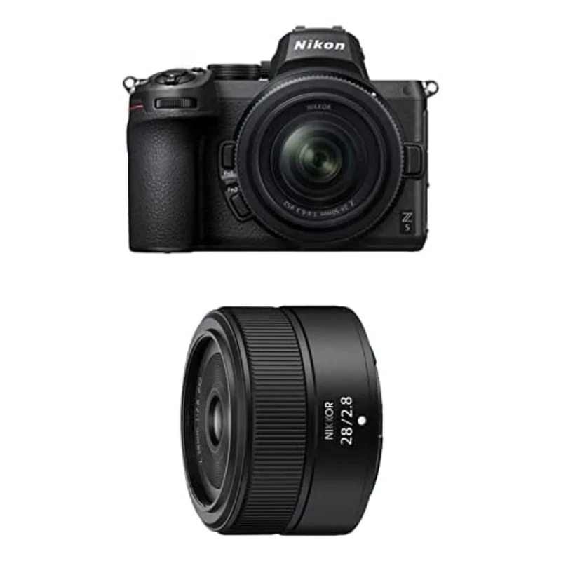 Nikon Z5 + 24-50 + Z 28mm Black/Silver Mirrorless Digital Camera
