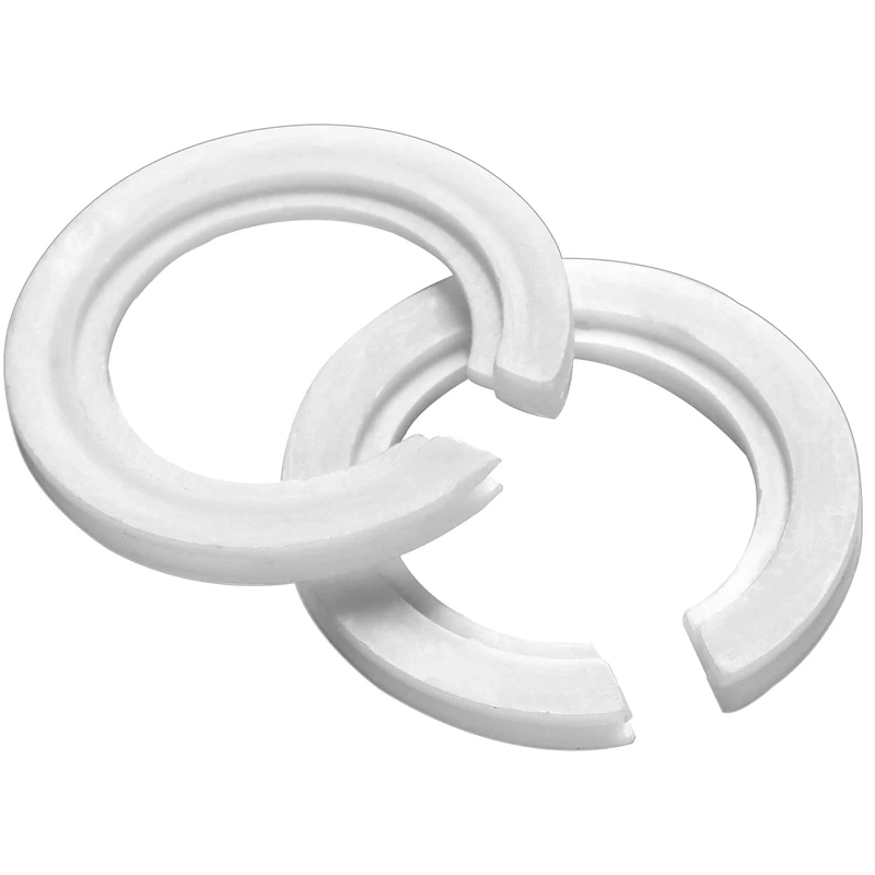 Vin Beauty E27 to E14 Lampshade Reducer Ring - 2 Pack White Adapter