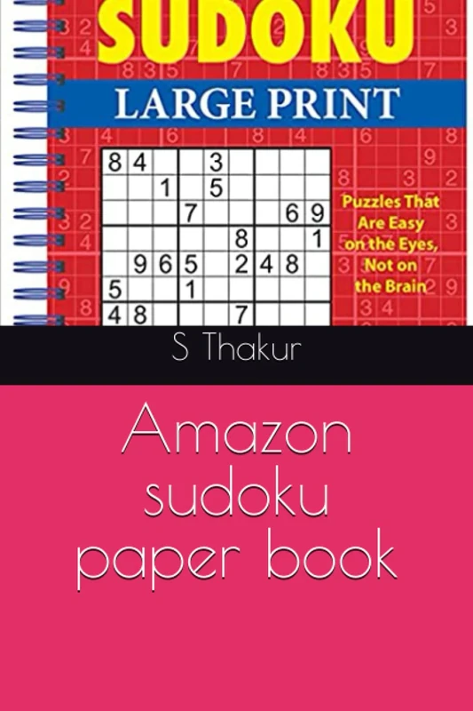Amazon sudoku paper book