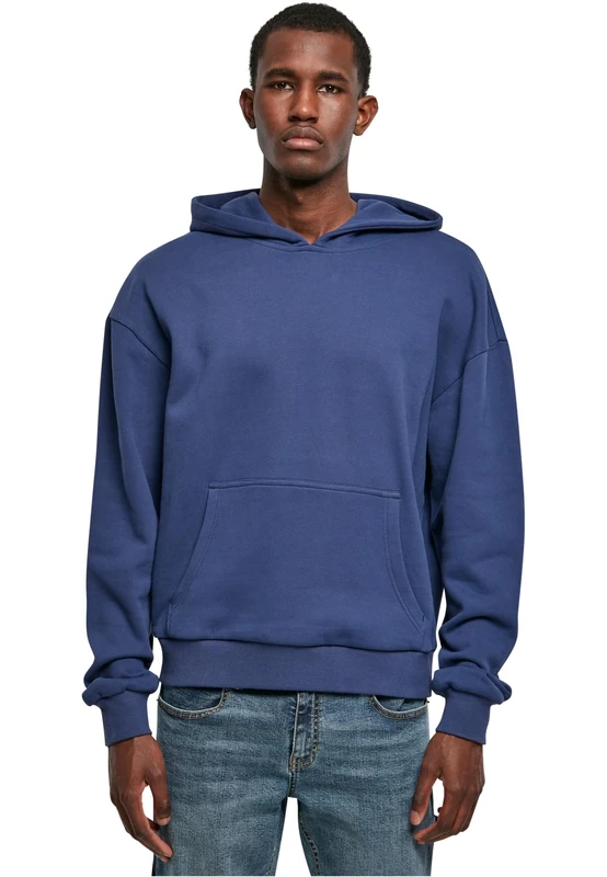 Urban Classics Ultra Heavy Hoody, Men's Zip Hoodie Available in Many, Sizes XS to 5XL, Space Blue, XXL